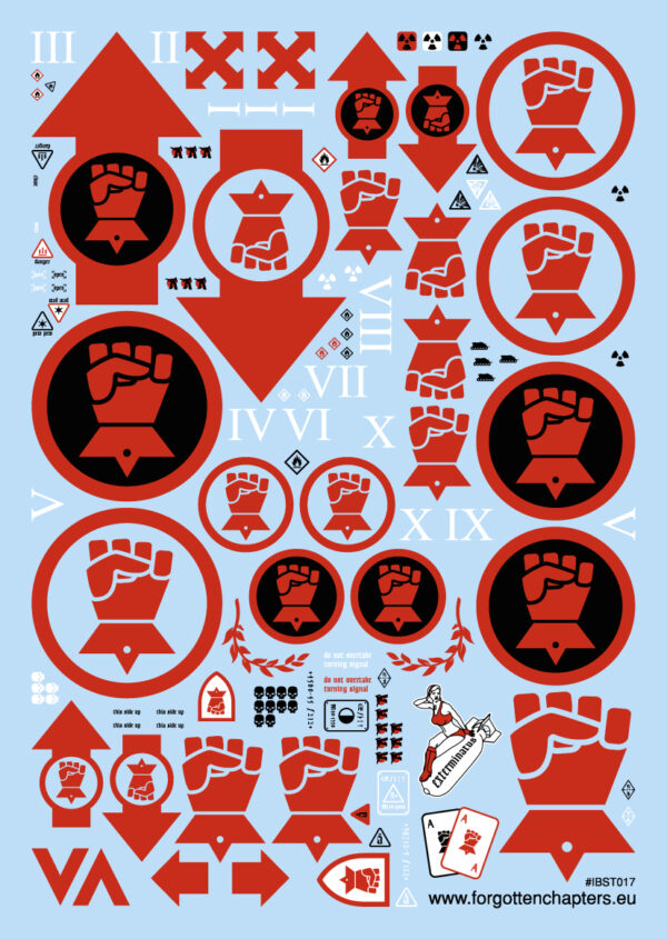 Red Gauntlets - Large - Image 3