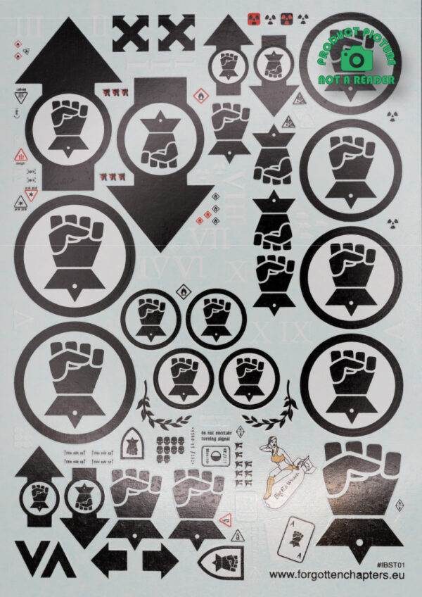 Black Gauntlets - Large - Image 3