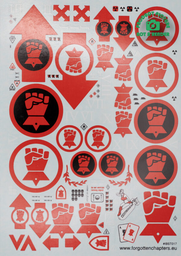 Red Gauntlets - Large - Image 2