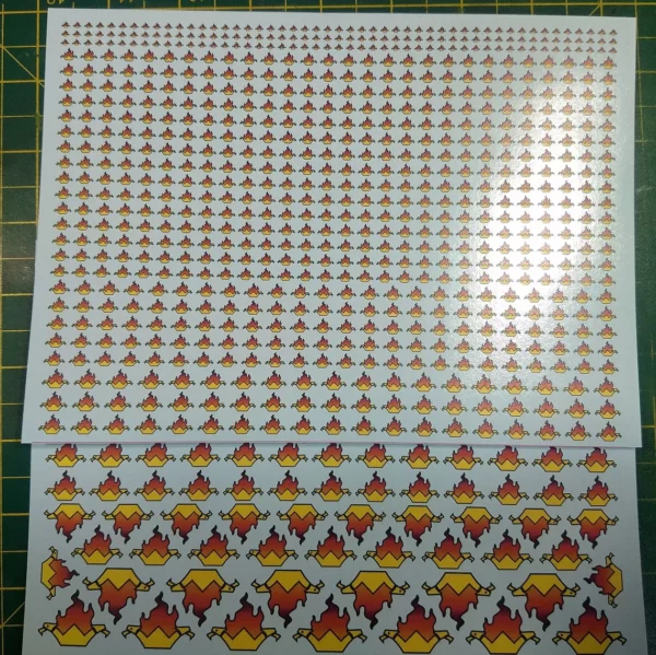 Custom A4 transfers sheet - Image 4