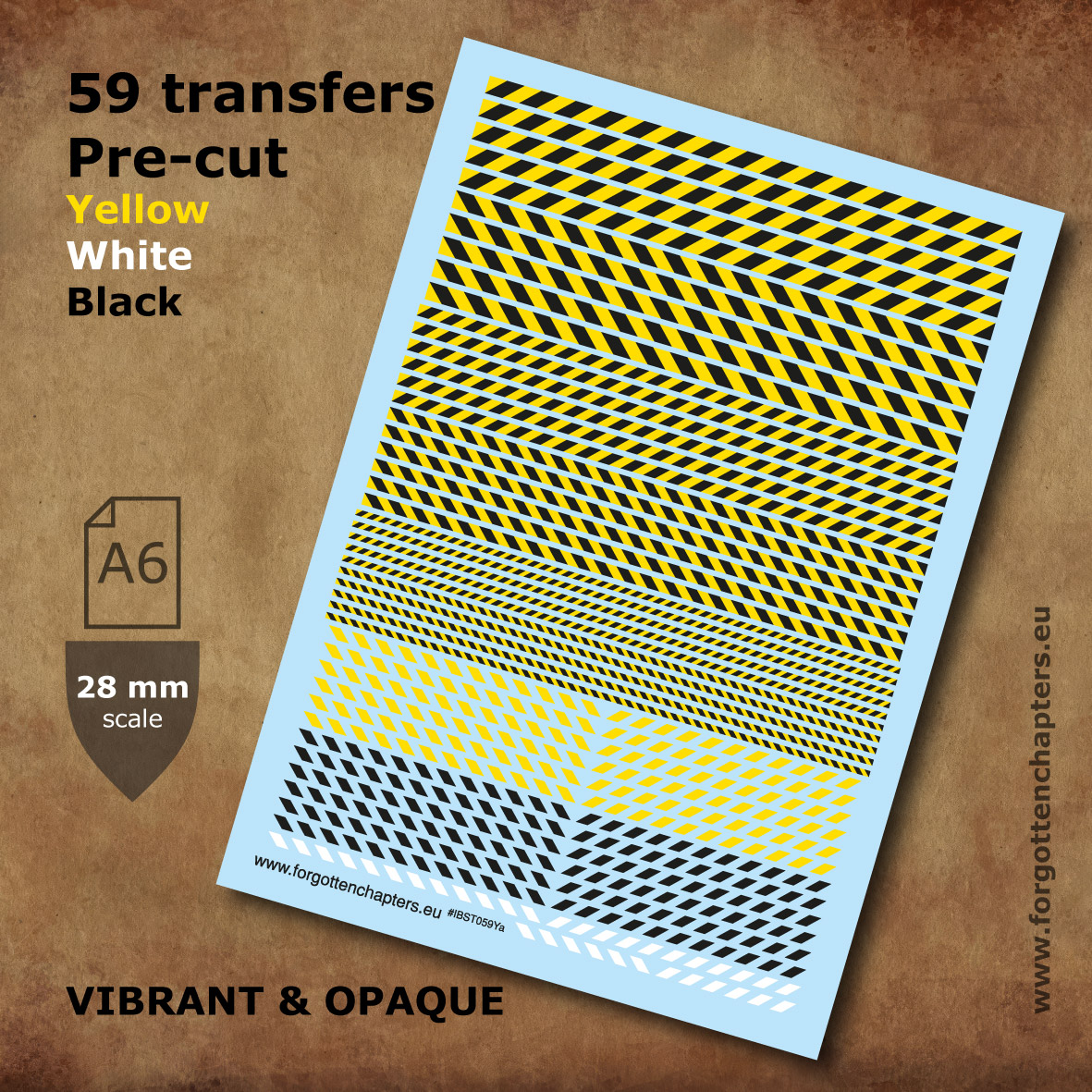 Yellow Hazard Stripes