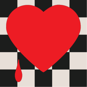 Bloody hearts