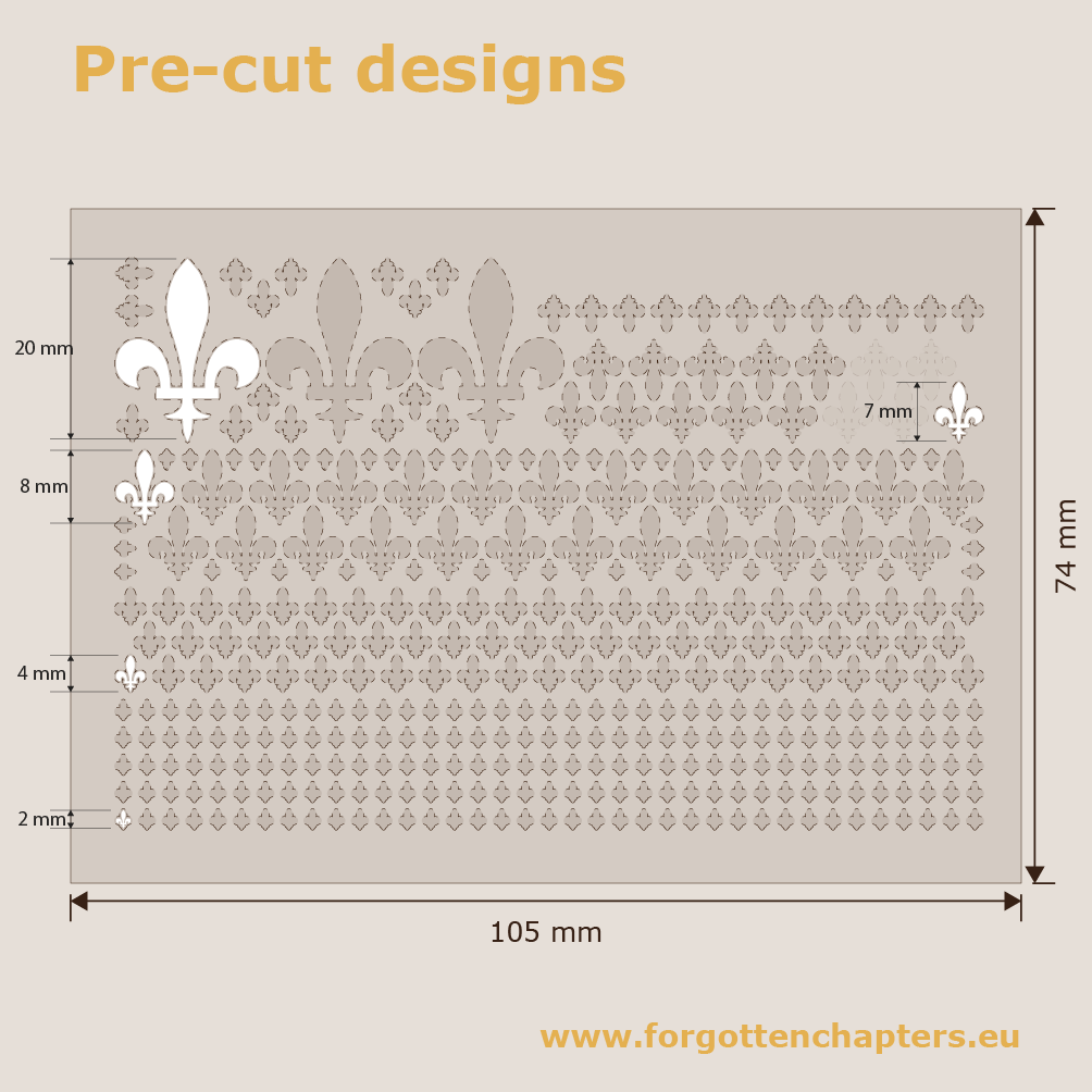 Fleur-de-Lys - White - Image 3