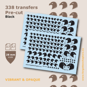 Eagle Heads - Black