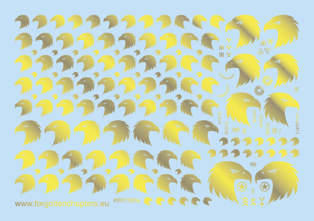 Eagle Heads - Gold - Image 2