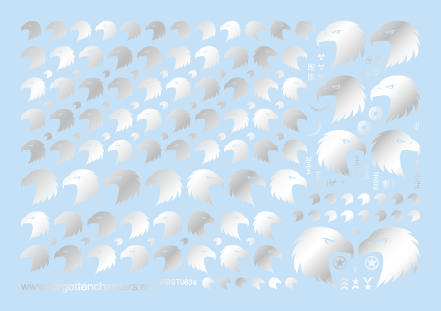 Eagle Heads - Silver - Image 2