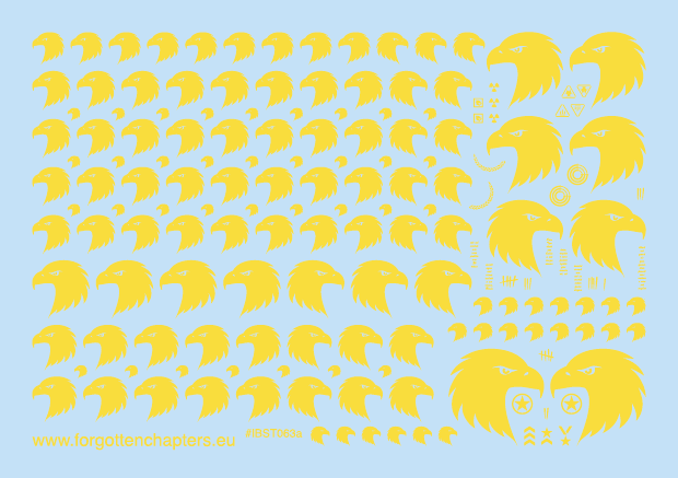 Eagle Heads - Yellow - Image 2