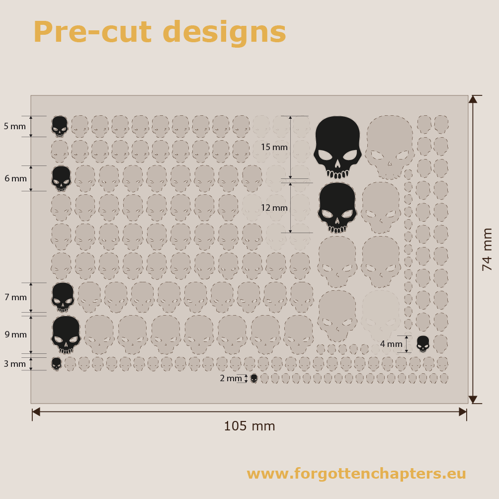 Skulls vol. 2 - Black - Image 3